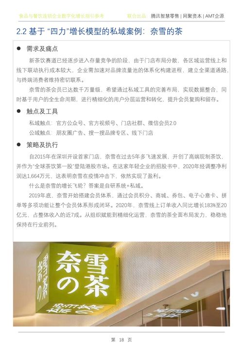 騰訊智慧零售 2022年q1食品與餐飲連鎖企業(yè)數(shù)字化增長指引參考 